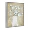 Stupell Industries Rustic Pottery Bouquet Framed Giclee Wall Art Design by Janet Tava